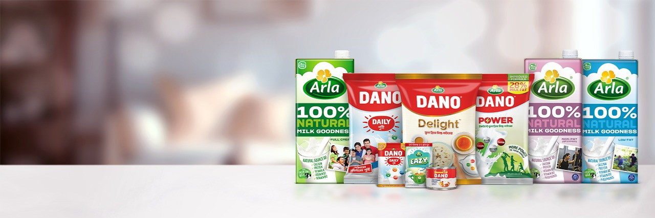 The Best Milk Brand </br>of Bangladesh