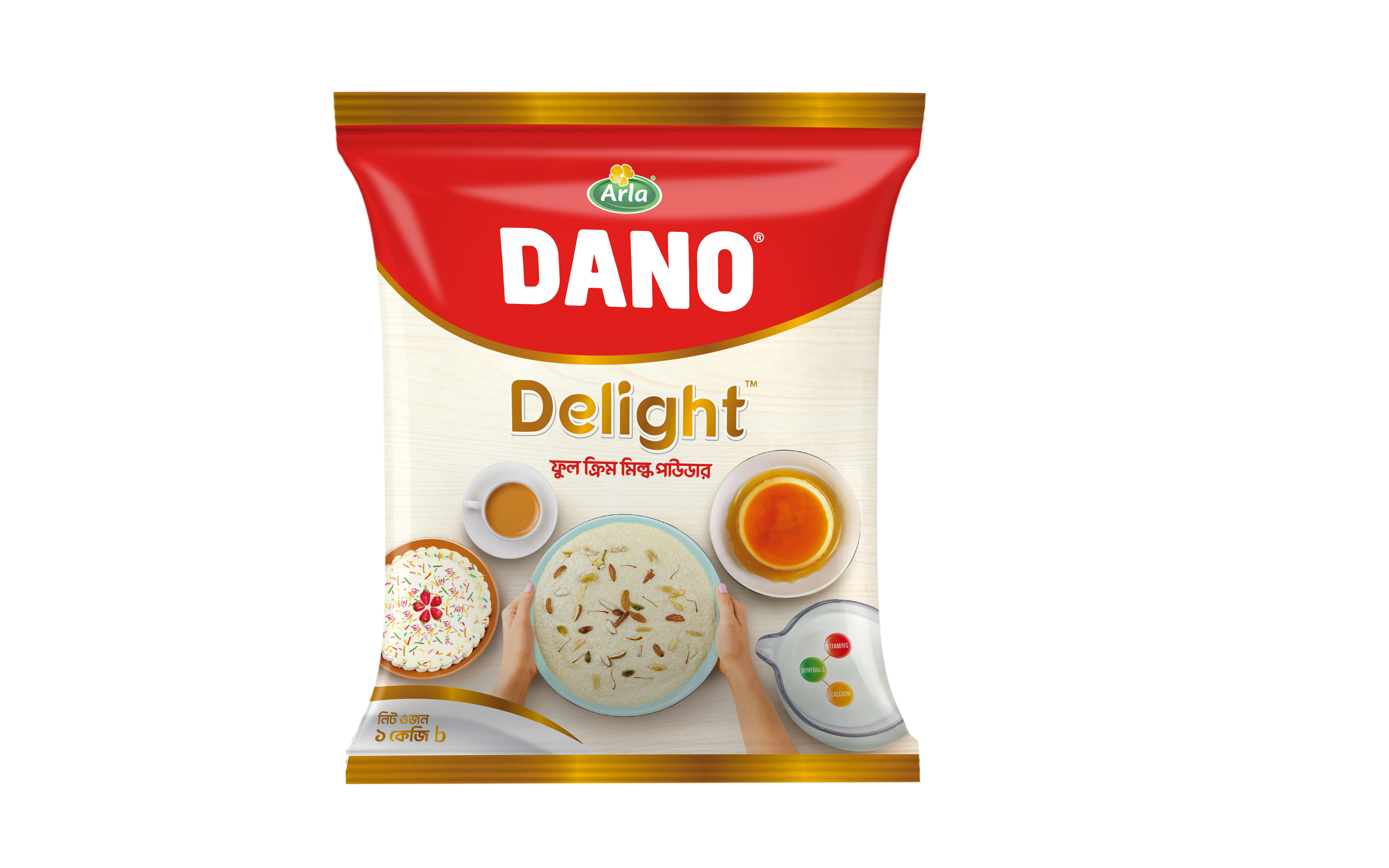 DANO Delight Full Cream Milk Powder 1kg